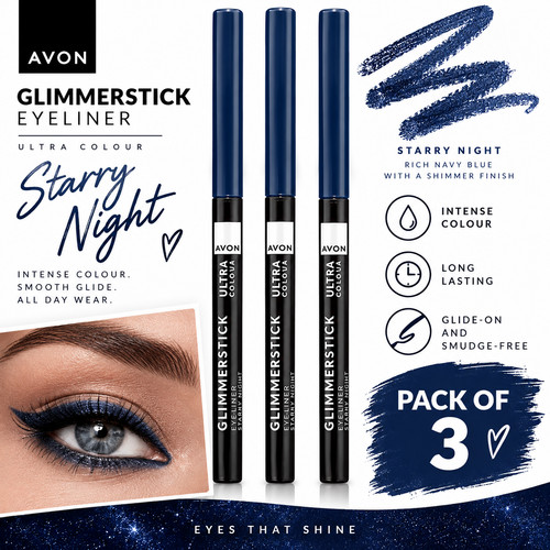 Avon glimmerstick eyeliner - x,